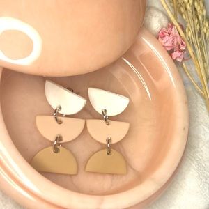 Clay earrings